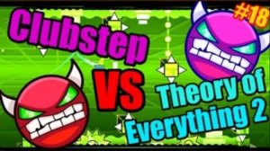 Мега БАТЛ оригинальных демонов! Clubstep VS ToE2! Geometry Dash