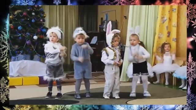 Танец МАЛЬЧИКОВ ЗАЙЧИКОВ на новогоднем утреннике #ТусовкаЗайцев смотреть онлайн