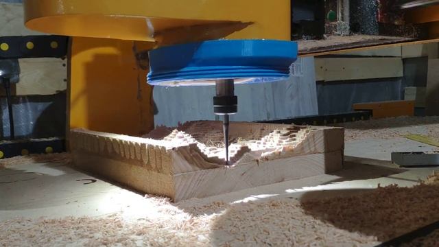 Рельеф местности. 3D макет, фрезеровка смотреть онлайн