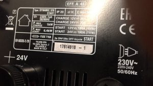 Telwin Dynamic 320 can start Car