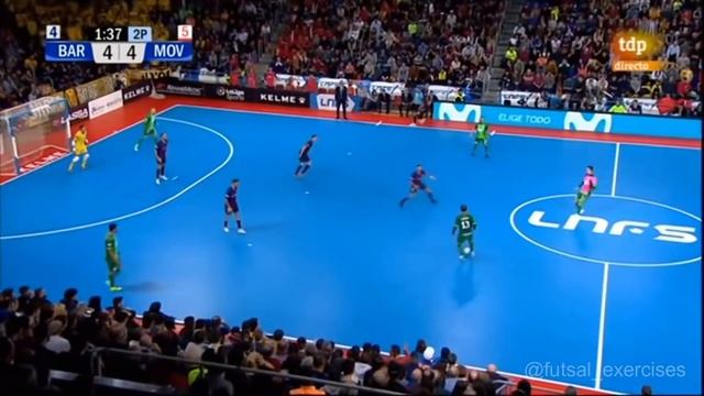 Futsal - 5 x 4 Movistar Inter x Barcelona Lassa - 2018/2019 - Video Analysis