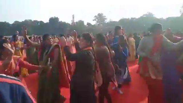 Празднование после Пуджи Вирате, в Нойде, 2019 (1) смотреть онлайн