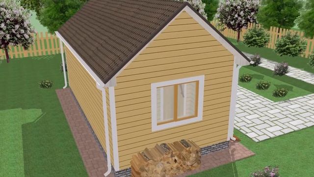 Проект бани 3 на 6 метров смотреть онлайн