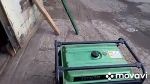 Бензогенератор HITACHI e50. Продажа с хранения.
