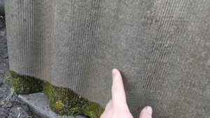 очистка шифера, очистка крыш