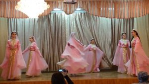 "Девичий танец"  народный хореографический ансамбль "Юность Карачая" 12.05.2016