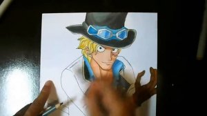 Speed Drawing Sabo  - ONE PIECE  With FINECOLOR