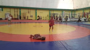 Ника проходит отбор на гимнастику в спортивной школе! ??Болеем за наших!