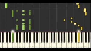 Пианино обучение Многоточие   Щемит в душе тоска piano by teturial