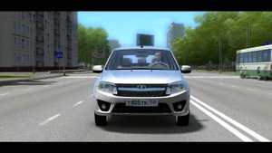 Lada Granta Liftbek - City Car Driving
