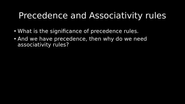 Java Operator Precedence & Associativity | Java Tutorial: Associativity of Operators in Java