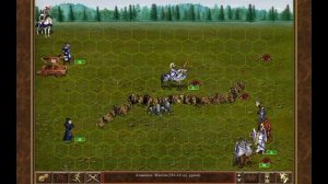 прохождение героев 3 на андроид кампания слава королеве #3 миссия Утёс грифонов часть #2.mp4