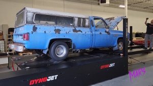Godzilla 7.3L 10R80 Swapped C10 on the DYNO!!