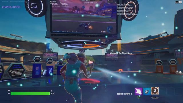 A Rocket League Game is live on Fortnite!! смотреть онлайн