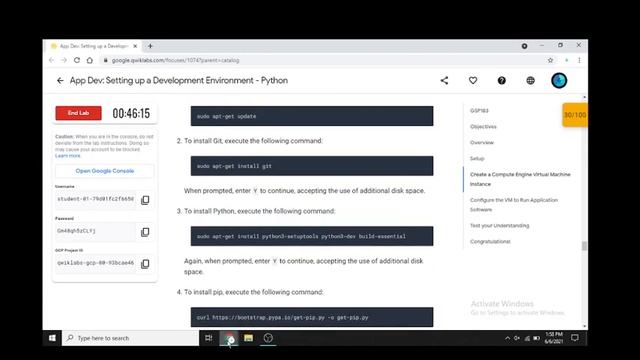 App Dev: Setting up a Development Environment - Python
