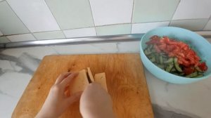 салат Малибу классический.