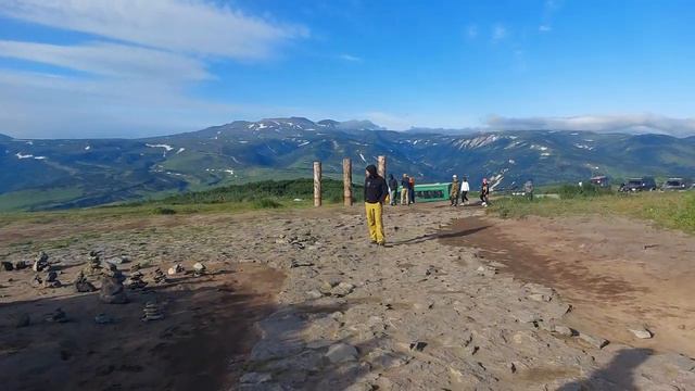 Камчатка,  вилючинский перевал, вулкан Вилючинский