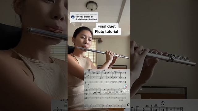 Final Duet - OMORI (Flute tutorial + sheet music)