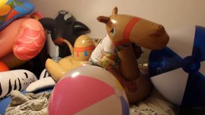 Beach ball pop ride to Pop