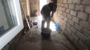 Наливной пол в бане своими руками. Ровный пол. Наливной пол в предбаннике. Жидкий пол.