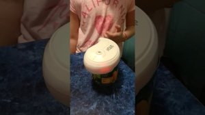 Электрическая открывалка на батарейках для консервы, электрооткрывалка консервный нож.