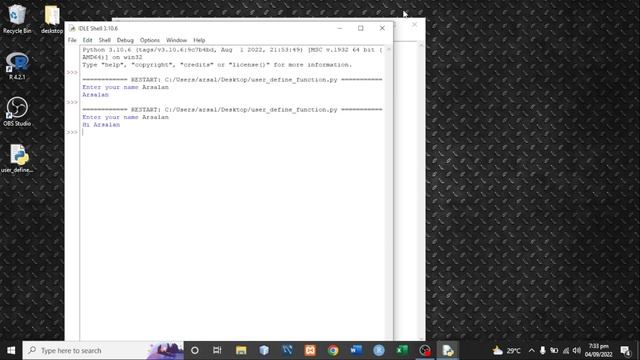 user defined function in python | How to Call User-Defined Functions in Python