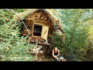 УЮТНАЯ ИЗБУШКА ПРИЮТИЛА НА НОЧЬ! ОБУСТРОЙСТВО ПРОДОЛЖАЕТСЯ, ОТДЫХ В ЛЕСНОМ ДОМЕ!