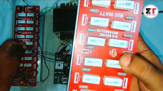 800 Watt Mono Amplifier  board / 800+800 watt DJ BOARD FULL CONNECTION / DJ AMPLIFIER#MY TUNE AUDIO смотреть онлайн