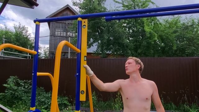 Детская площадка на даче своими руками / Спортивная площадка / Спортивный комплекс
