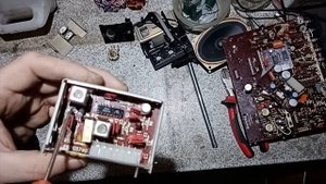 Золото в радиоприемнике Меридиан 235