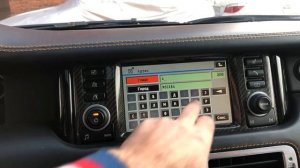 Русификация и Навигация Range Rover