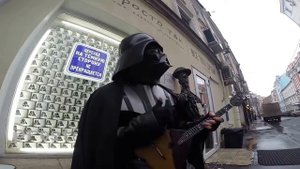 Darth Vader (Дарт Вейдер) играет на балалайке марш Темных сил