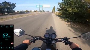 Альфа 125 на Shell V-Power vs обычный бензин