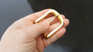 Натуральные литые пряжки из латуни под золото Cansoff