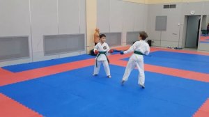 Каратэ Олимпийский. Тренировки. Юки Тайсэко. Салют Гераклион