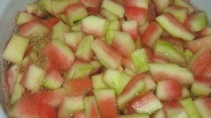 Варенье из арбузных корок с лимоном