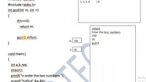 GCD/HCF  USING RECURSIVE FUNCTION (HINDI)