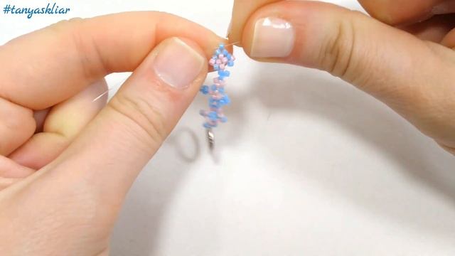 КАК СДЕЛАТЬ БРАСЛЕТ ИЗ БИСЕРА / Браслет из Бисера Мастер Класс /bead bracelet tutorial diy