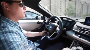Тест драйв BMW i8.