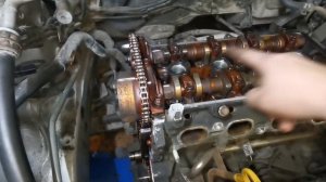 Прогорел клапан Toyota corolla runx (e120) 2001 года двигатель 1nz-fe