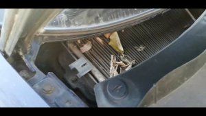 Замена фильтра салона Audi 80. Проехал 13000