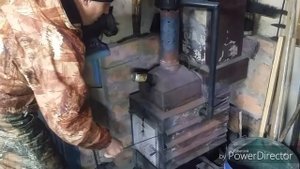 ЧУДО печка для  гаража.