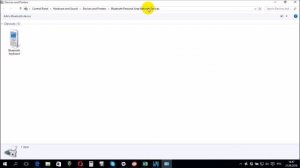 Панель управления Bluetooth