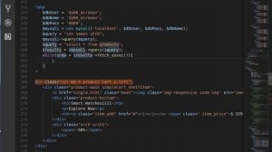 Вывод каталога интернет-магазина из БД с помощью php