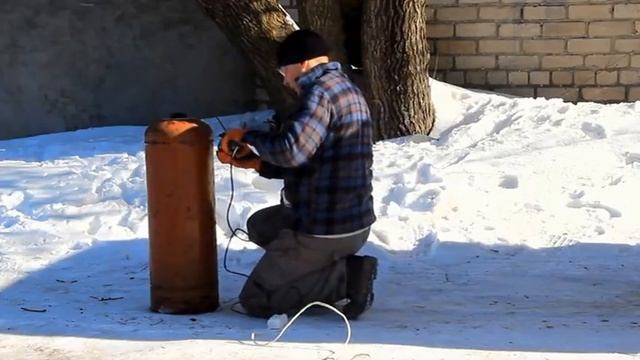 РЕЗКА БАЛЛОНА -ПРОПАНА смотреть онлайн