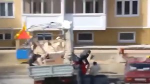 Аномально сильный ветер в Геленджике