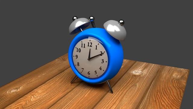 Моделирование будильника в Blender анимация (портфолио) смотреть онлайн