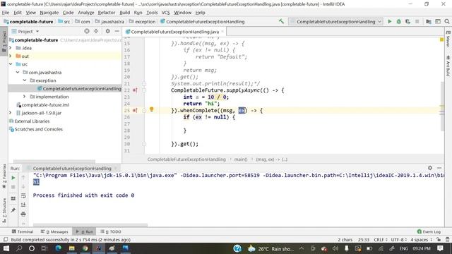 Exception handling in CompletableFuture | Java shastra