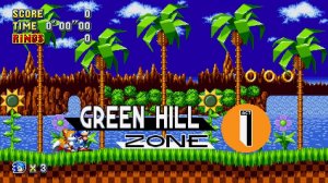 Прохождение Sonic Mania [Green Hill Zone]