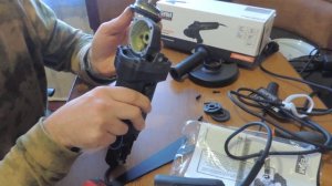 Полная разборка  углошлифмашины FERM AGM1095P